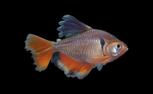 Blutsalmler (Hyphessobrycon eques)