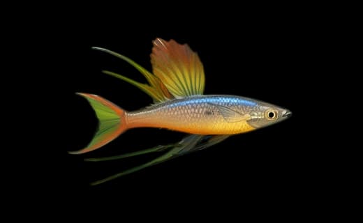 Fadenflossen-Regenbogenfisch (Iriatherina werneri)