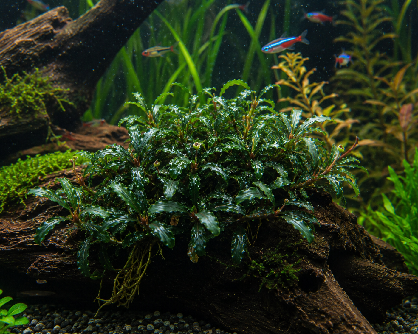 Bucephalandra (Bucephalandra sp.)